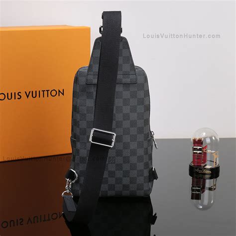 louis vuitton mens avenue sling bag replica|louis vuitton sling patterned bag.